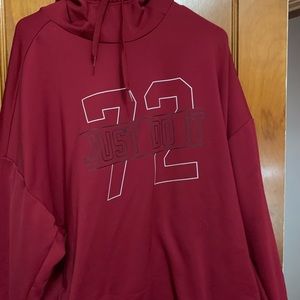 Red Nike sweater
